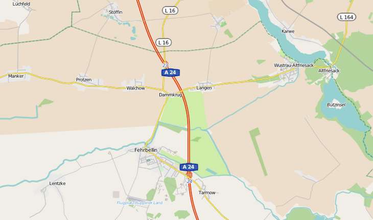 Openstreetmaps Karte Dammkrug