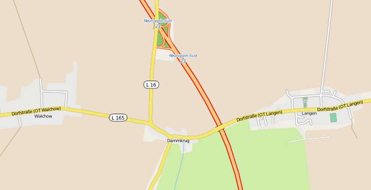 Openstreetmaps Karte Dammkrug